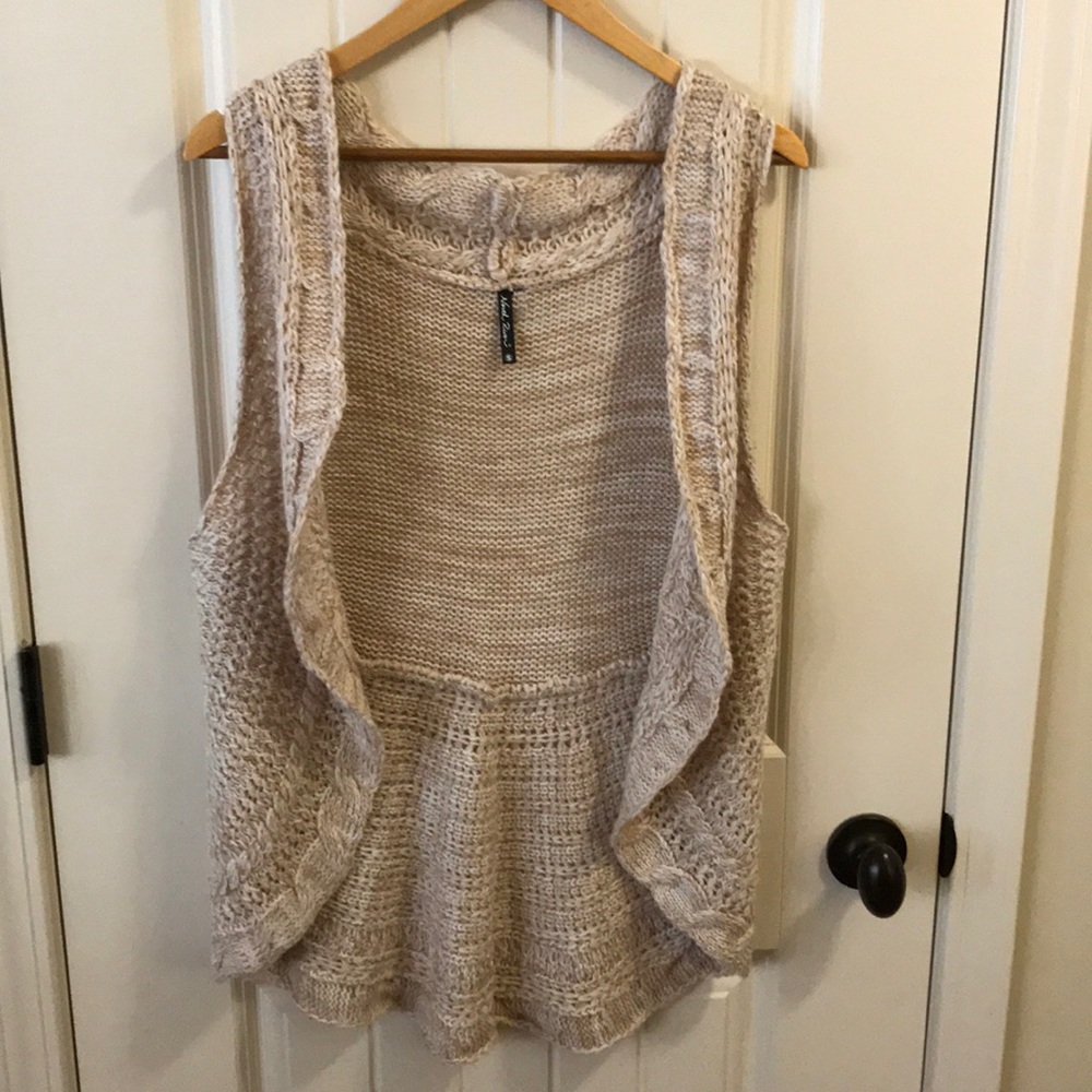 North River sweater vest cardigan